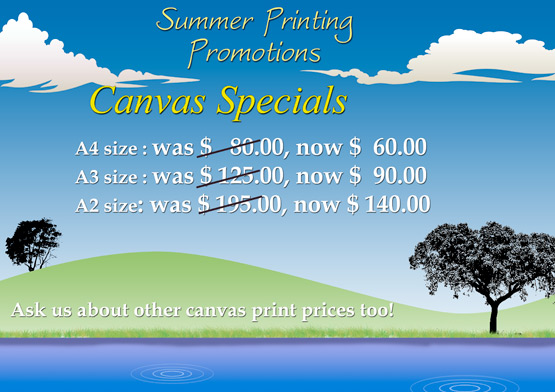canvas prints specials, canvas prints discount