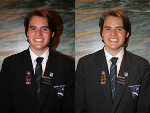 Photo retouching, removing marks, improving colour and contrast to make your photo more vibrant
