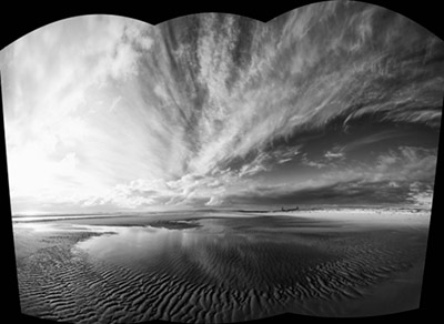 Black-and-white-landscape-print-ruakaka