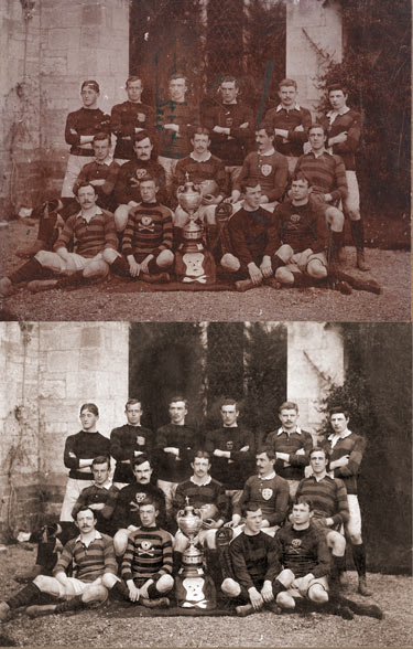 Photo-restoration-Rugby-Team-Photo